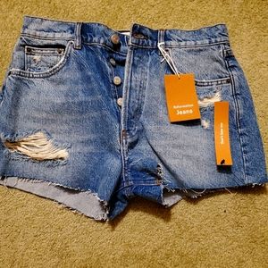 Brand new reformation jean shorts with tags